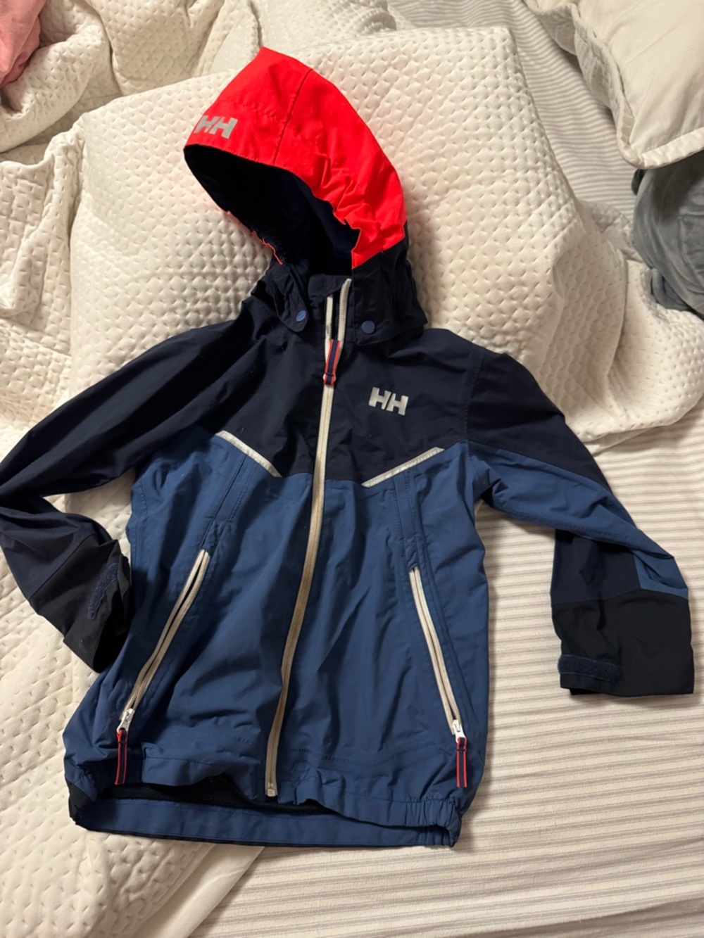 Helly Hansen Blue  Hooded Shell Jacket